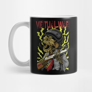 Virtual Skeleton War Mug